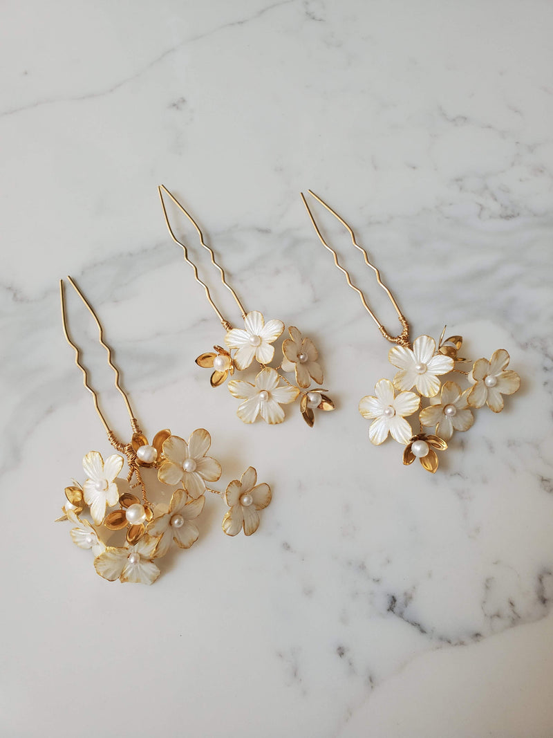 Jasmine Hair Pin Set