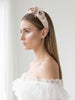 Champagne Blush Twin Rose Headband